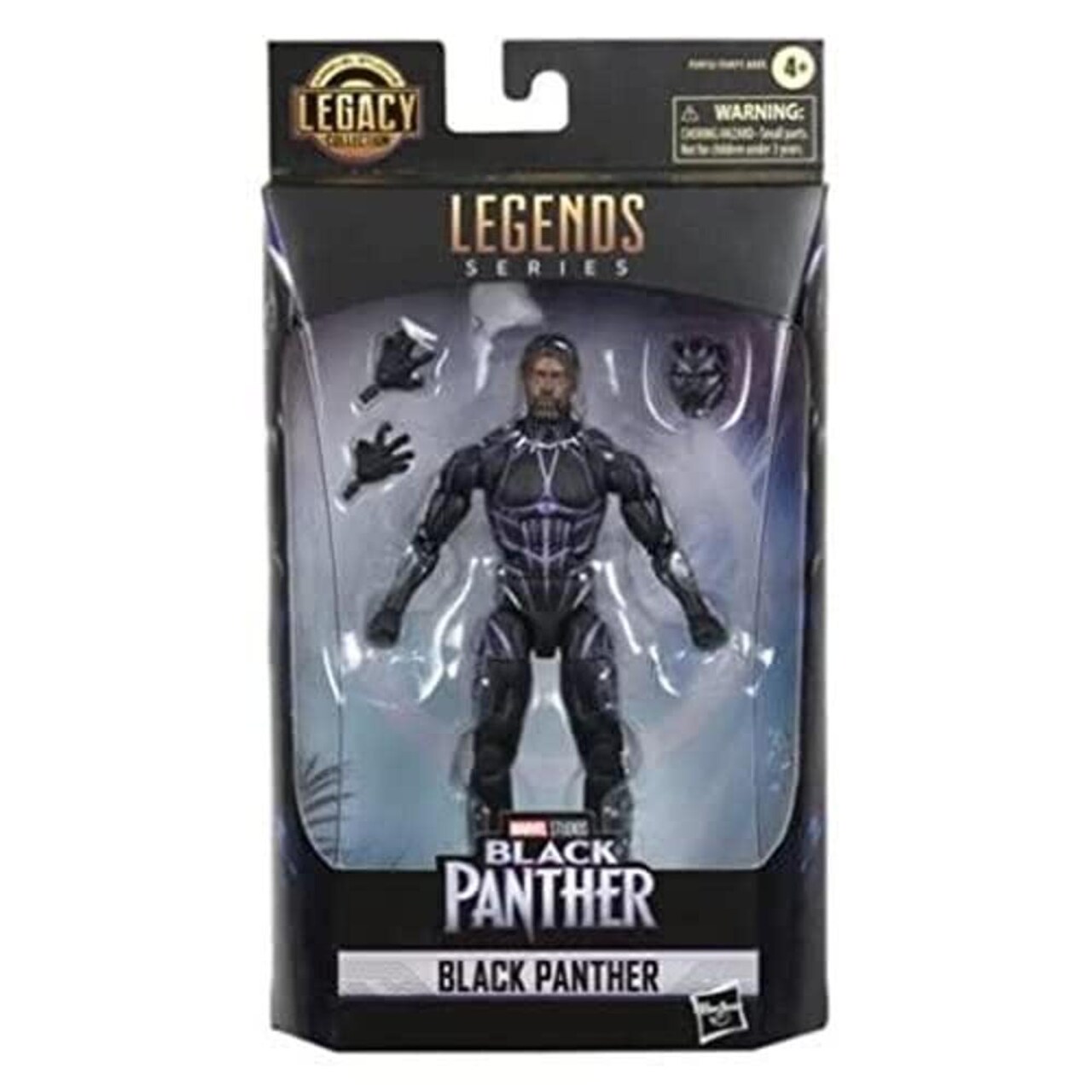 Marvel Legends Series Black Panther Legacy Collection Black Panther 6-inch Action Figure Collectible Toy, 3 Accessories